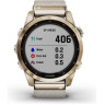Часы GARMIN FENIX 7S – SAPPHIRE SOLAR EDITION CREAM GOLD TITANIUM WITH CREAM HEATHERED NYLON BAND 11358