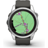 Часы GARMIN FENIX 7S PRO – SOLAR EDITION SILVER WITH GRAPHITE BAND 11401