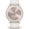 Часы GARMIN VIVOMOVE SPORT цвета слоновой кости, безель цвета персикового золота, силиконовый ремешок 010-02566-01